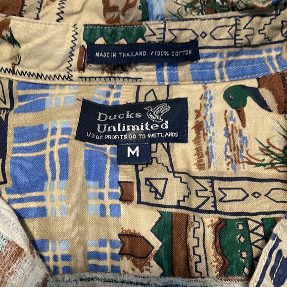 Vintage Ducks Unlimited button down - Picture 2 of 4